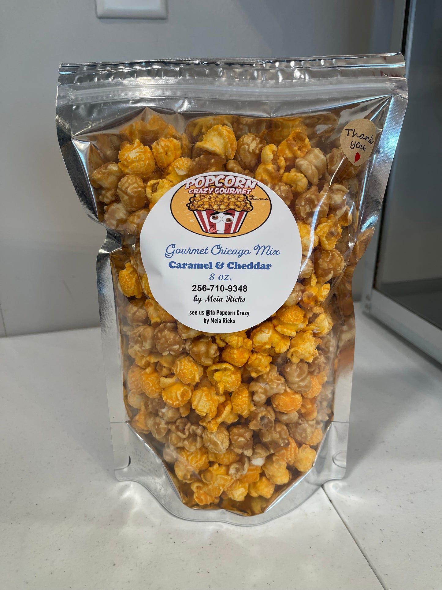 Gourmet Caramel & Cheddar Mix 8 oz.