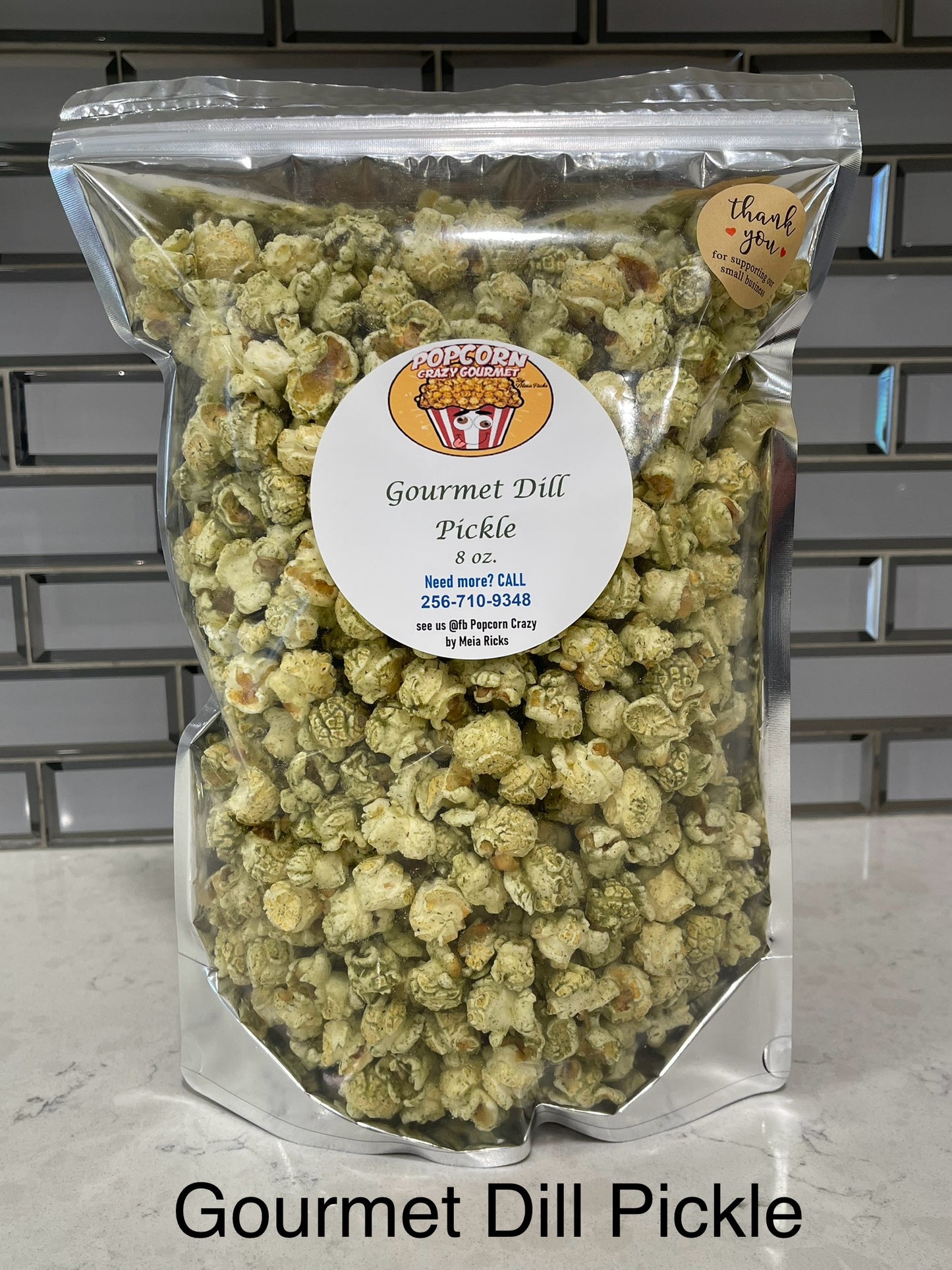 Dill Pickle Popcorn 7 oz.